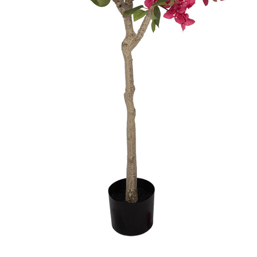 Floare Bougainvillea roz artificiala in ghiveci 55x55x130 cm