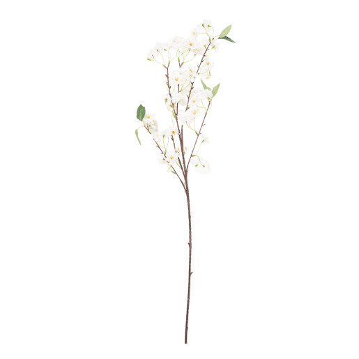 Floare artificiala alba verde 10x12x90 cm