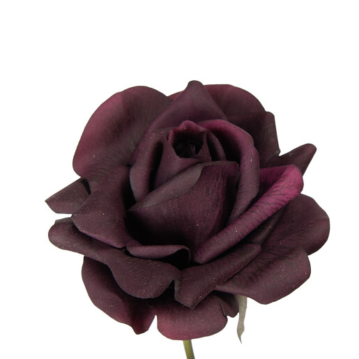 Trandafir violet artificial 10x10x35 cm