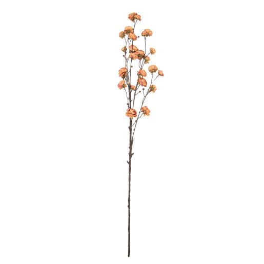 Floare artificiala portocalie maro 15x15x115 cm