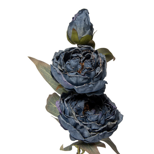 Floare artificiala albastra verde 16x16x72 cm