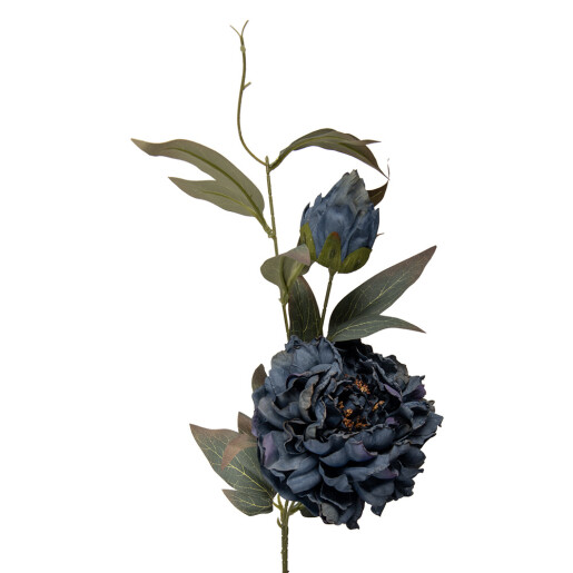 Floare artificiala albastra verde 14x14x78 cm