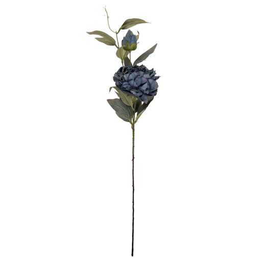 Floare artificiala albastra verde 14x14x78 cm