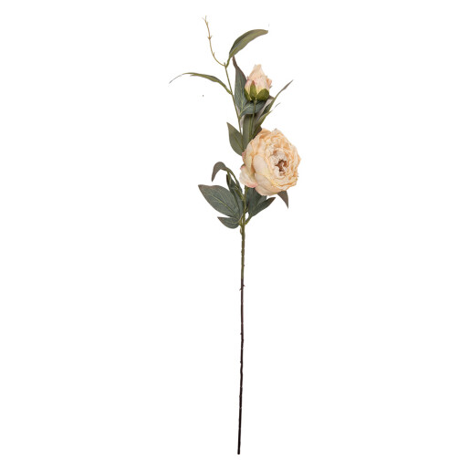 Floare artificiala bej verde 14x14x83 cm