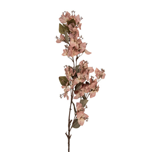 Floare artificiala roz verde maro 10x15x101 cm