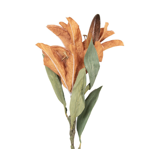 Crin artificial galben verde 12x16x88 cm