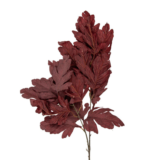 Floare artificiala rosie maro 15x22x104 cm