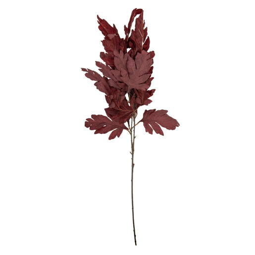 Floare artificiala rosie maro 15x22x104 cm