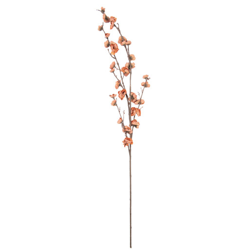 Floare artificiala portocalie maro 8x15x120 cm