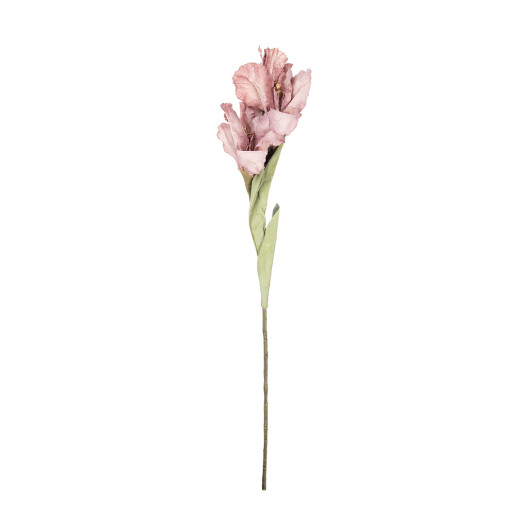 Floare artificiala roz verde 10x18x85 cm