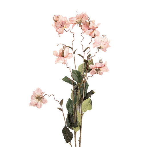 Floare artificiala roz verde 14x14x120 cm