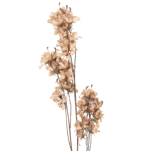 Floare artificiala bej maro 14x16x120 cm
