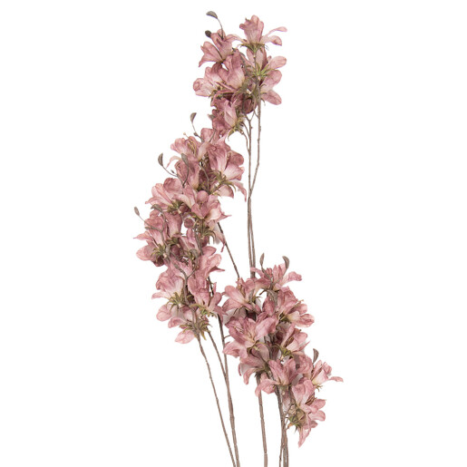 Floare artificiala violet maro 14x16x120 cm