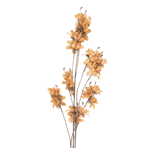 Floare artificiala galbena maro 14x16x120 cm
