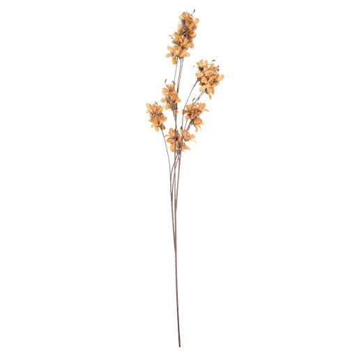 Floare artificiala galbena maro 14x16x120 cm
