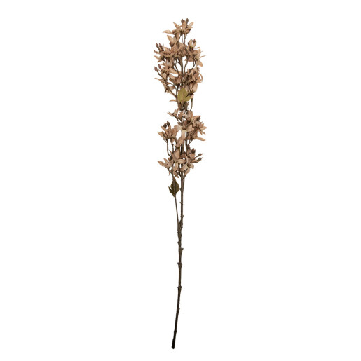Floare artificiala alba maro 10x10x95 cm