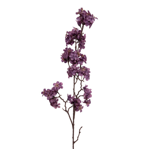 Floare artificiala violet maro 10x7x98 cm