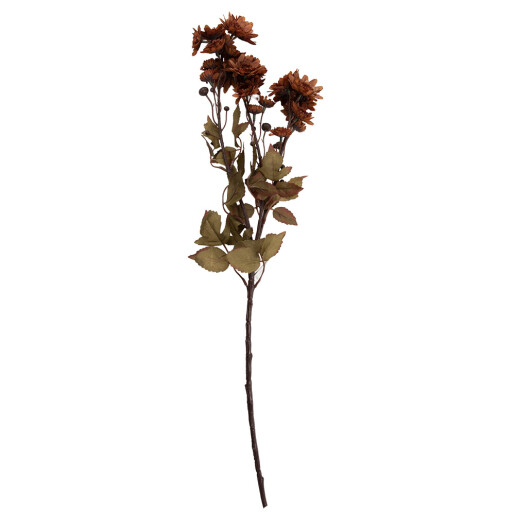 Floare artificiala portocalie maro 6x10x80 cm