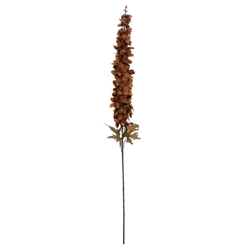 Floare artificiala portocalie maro 8x8x124 cm