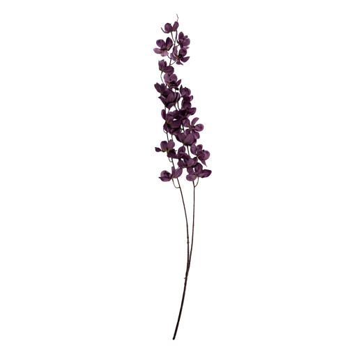 Floare artificiala maro violet 10x10x110 cm