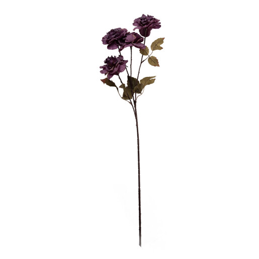 Floare artificiala violet verde 8x10x90 cm