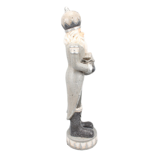 Figurina Mos Craciun polirasina 22x21x82 cm