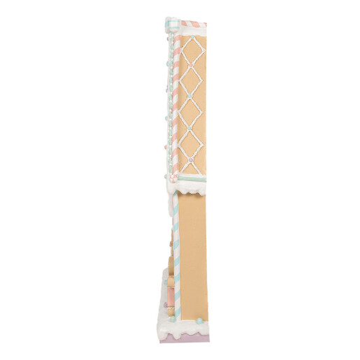 Casuta Turta Dulce ceramica multicolora 50x15x93 cm