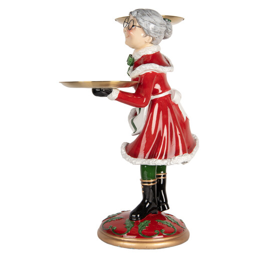 Figurina Craciunita polirasina multicolora 47x32x62 cm