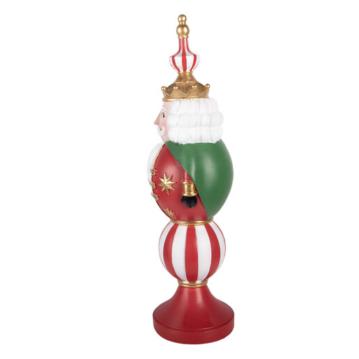 Figurina Spargatorul de Nuci polirasina multicolora cu leduri 17x16x57 cm