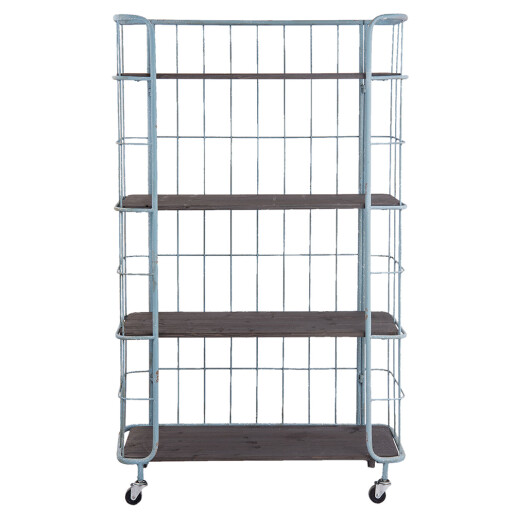 Raft 4 polite fier lemn 85x32x143 cm