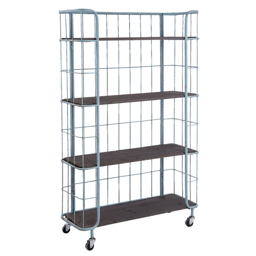 Raft 4 polite fier lemn 85x32x143 cm