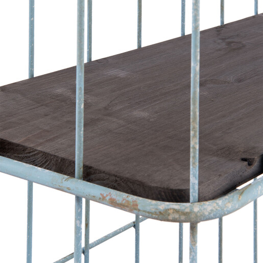 Raft 4 polite fier lemn 85x32x143 cm