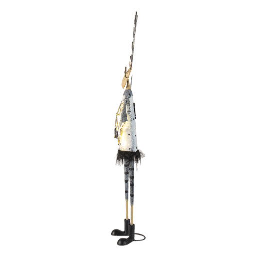 Figurina Ren metal 23x13x95 cm