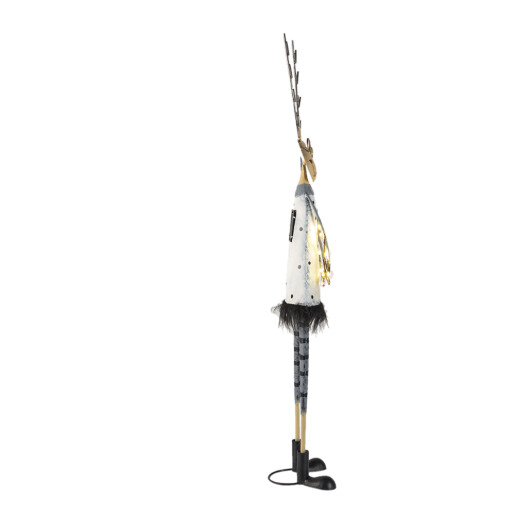 Figurina Ren metal 23x13x95 cm