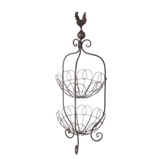 Cos fier negru 26x72 cm