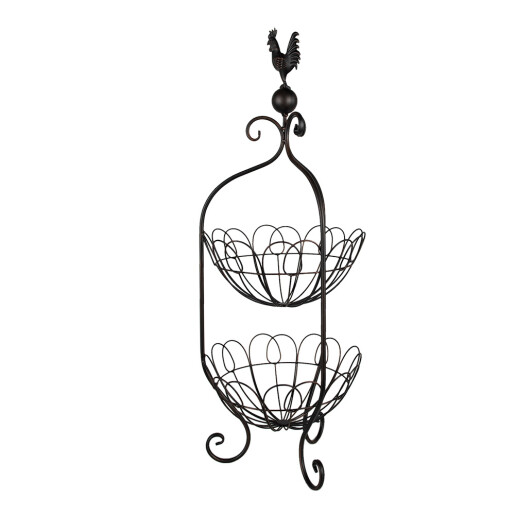Cos fier negru 26x72 cm