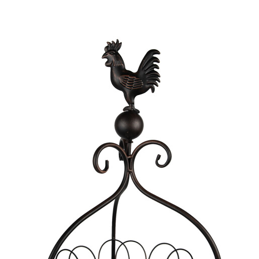 Cos fier negru 26x72 cm