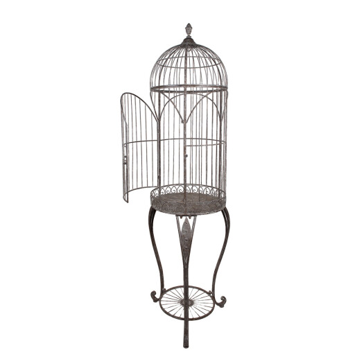 Colivie decorativa fier maro 52x187 cm