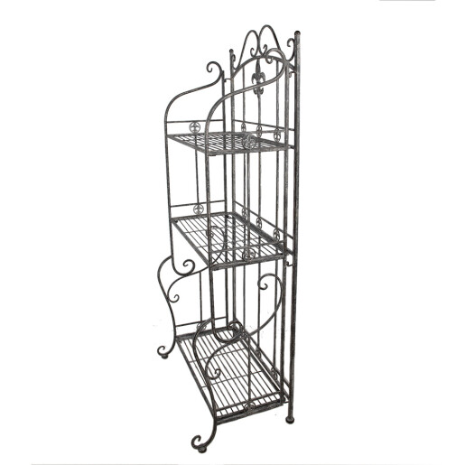 Raft 3 polite fier gri 60x42x150 cm