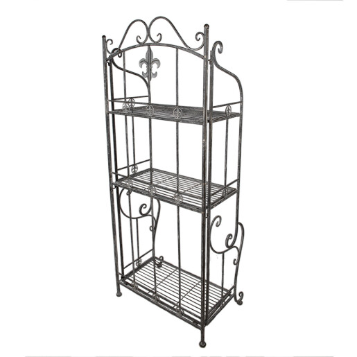 Raft 3 polite fier gri 60x42x150 cm