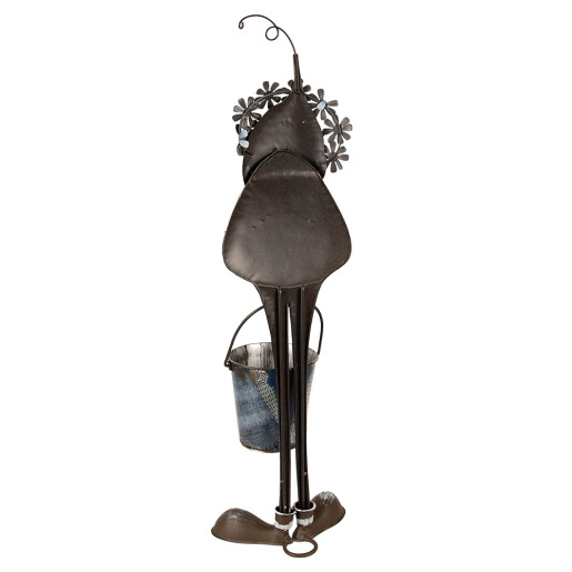 Figurina Gnom metal 19x18x67 cm