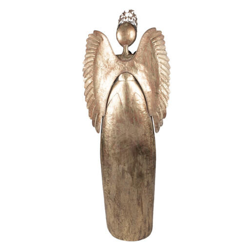 Figurina Inger metal auriu 74x31x204 cm