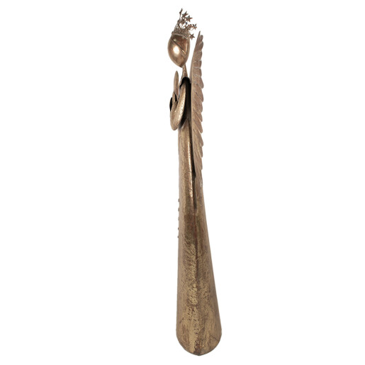 Figurina Inger metal auriu 74x31x204 cm