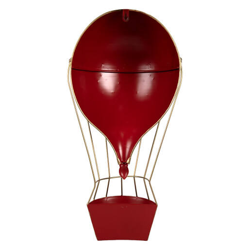 Decoratiune Balon Zburator metal multicolor 31x16x63 cm