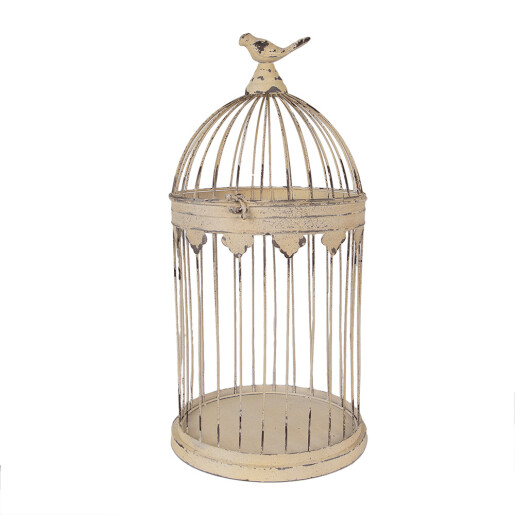 Set 2 colivii decorative metal maro vintage (2) 32x60 cm, 23x40 cm