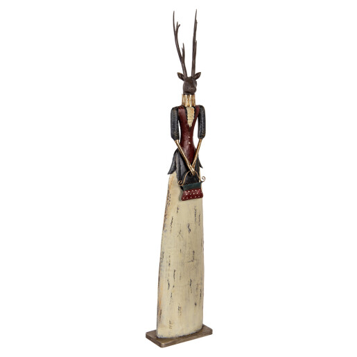 Figurina Ren metal multicolor 17x10x86 cm