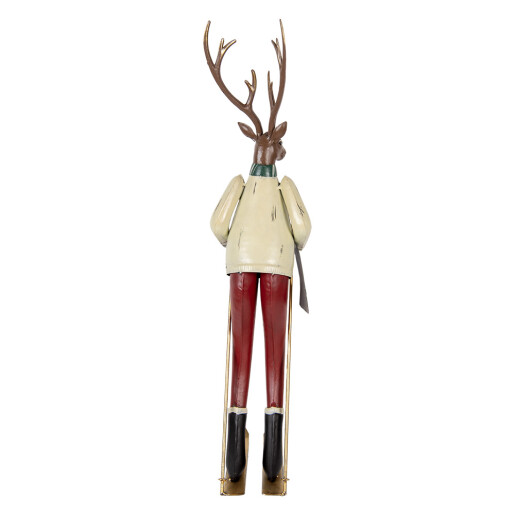 Figurina Ren metal multicolor 19x15x65 cm