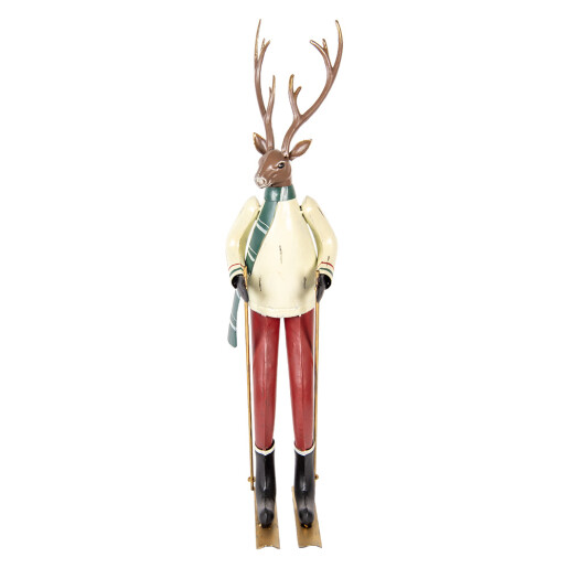 Figurina Ren metal multicolor 19x15x65 cm