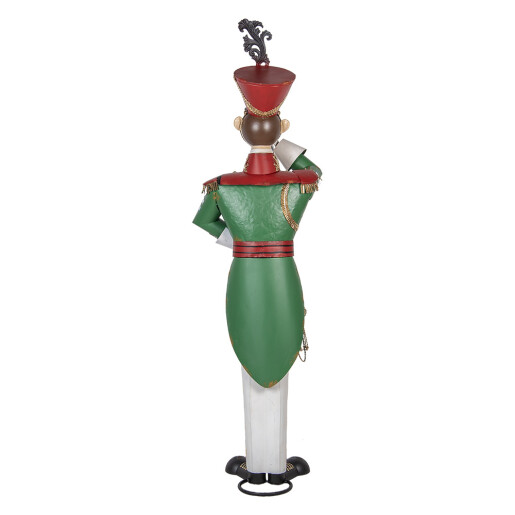 Figurina Craciun Soldat metal multicolor 65x71x218 cm