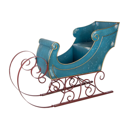Saniuta decorativa metal multicolor 137x50x98 cm
